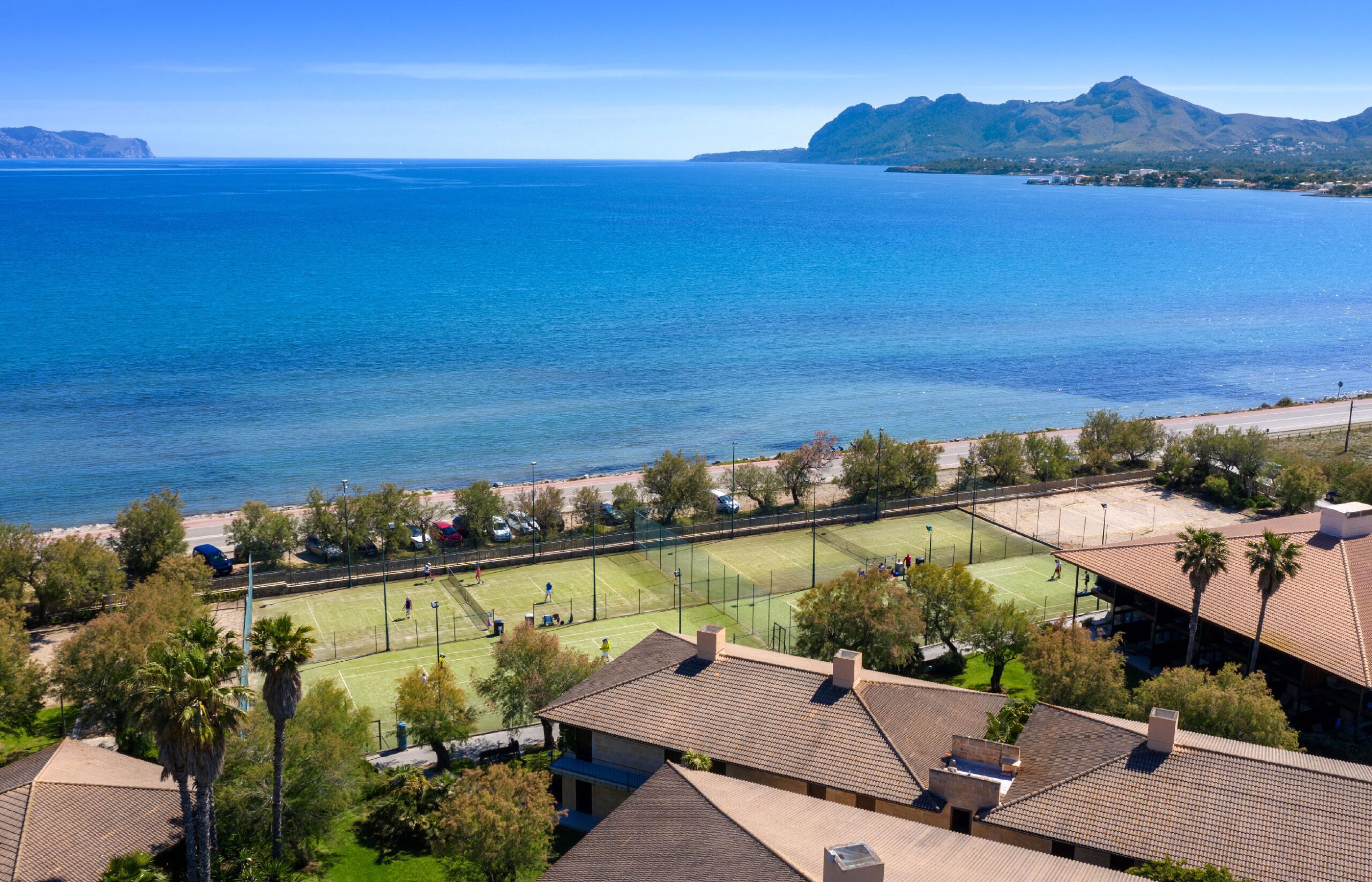 Aerial View PortBlue Club Pollentia Resort & Spa