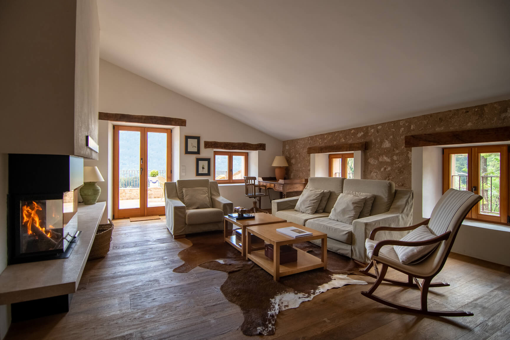 Living room of Villa Can Guillem Bet
