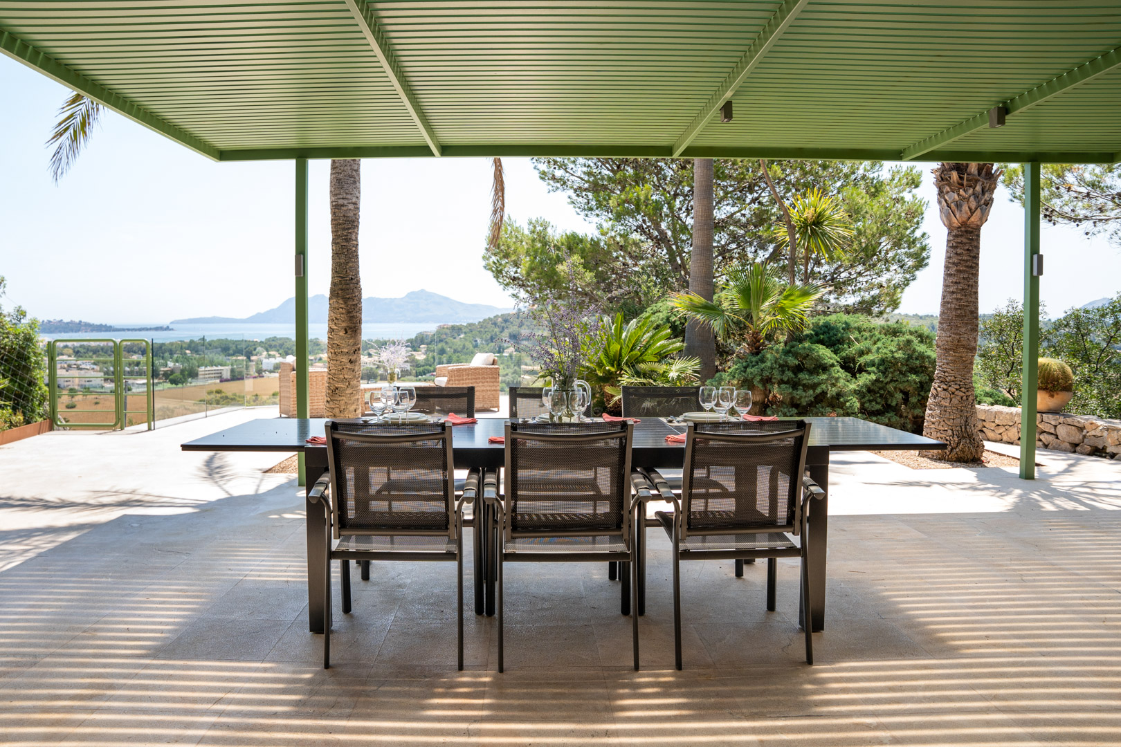 Terrace of Villa Can Seixanta