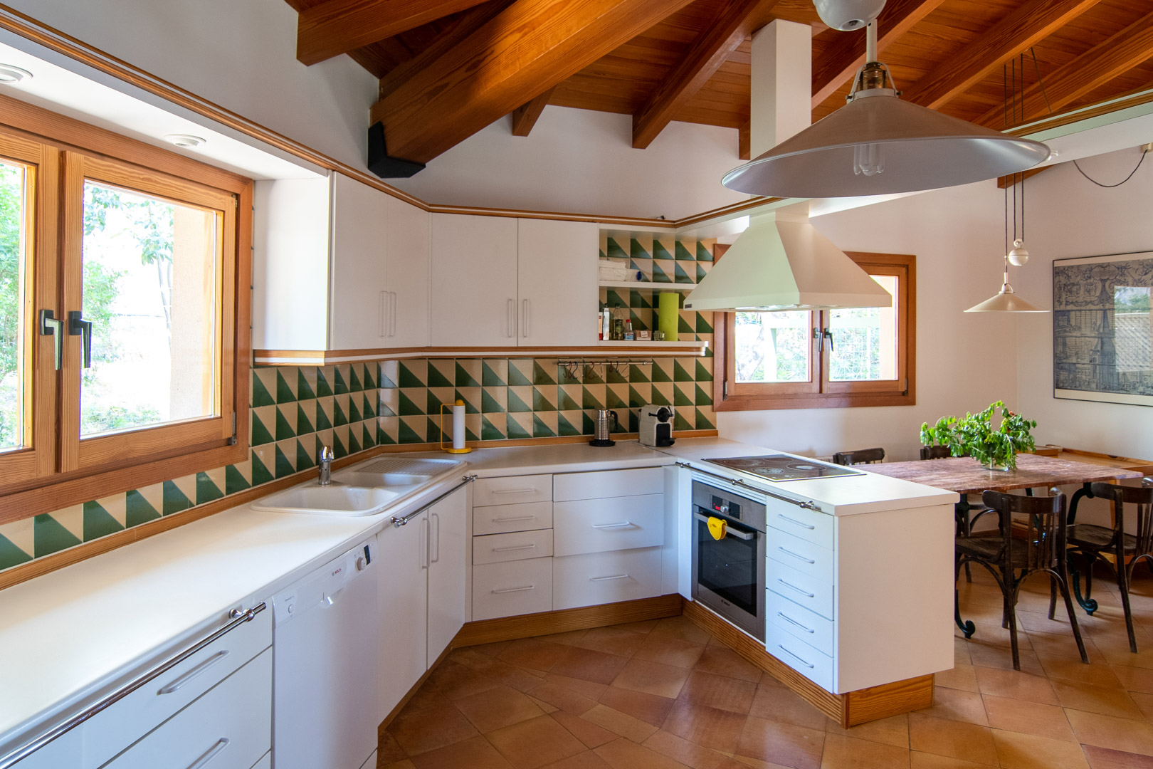 Kitchen of Villa Can Seixanta