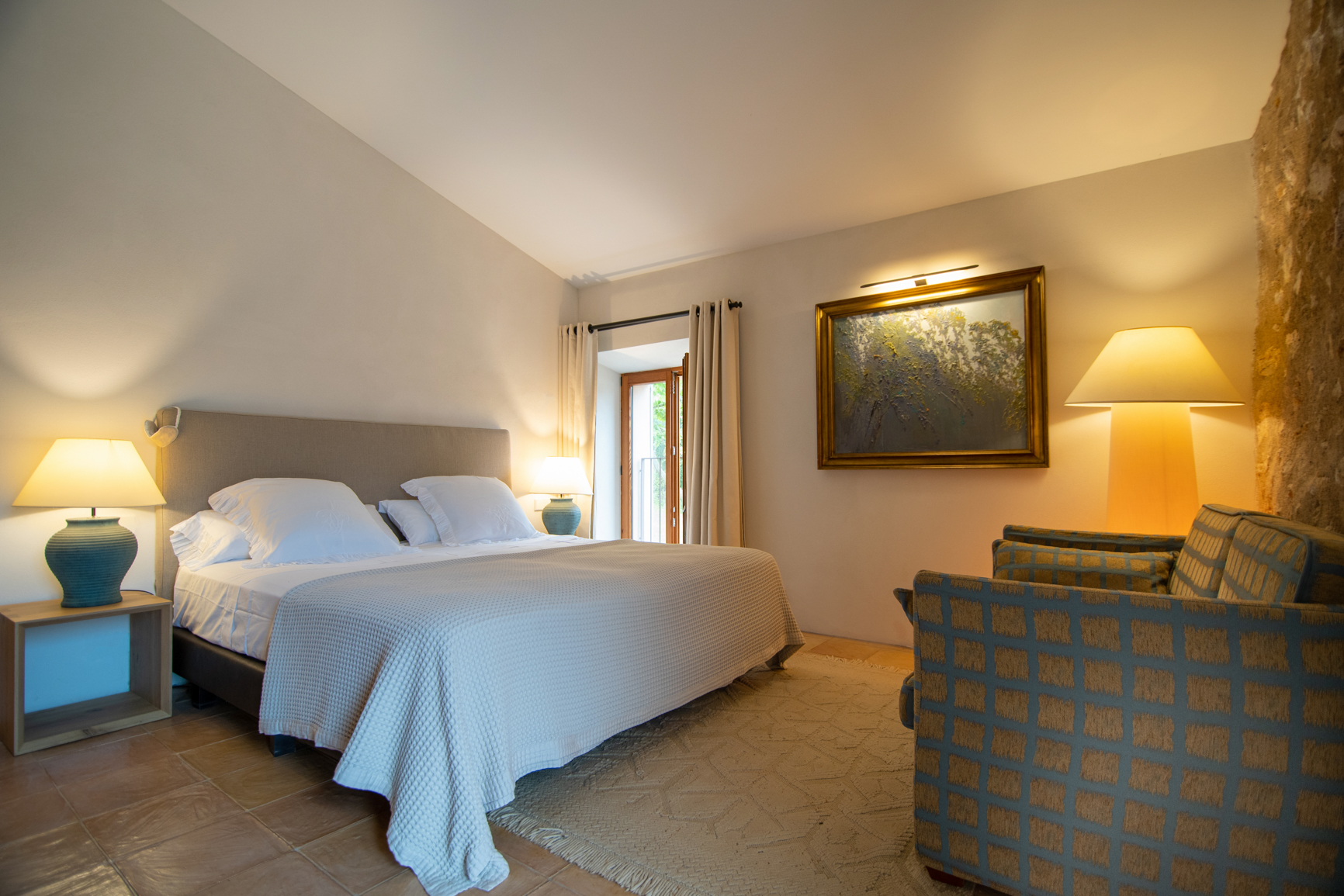 Bedroom of Villa Can Guillem Bet